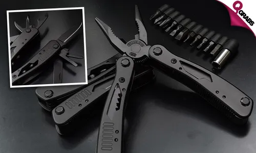 9-in-1 Multifunction Tool with Carrying Case!